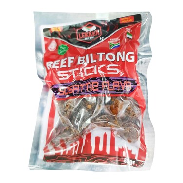 Lekker Biltong Sosatie Flava 80g