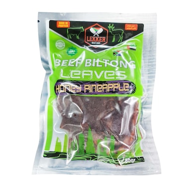 Lekker Biltong Honey Pineapple 80g