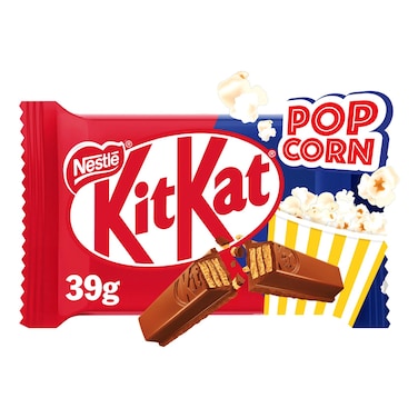 نستله كيتكات 4 أصابع فشار ويفر شوكولا بالحليب، 39 غرام (حزمة 4)