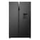 Hitachi Side by Side Refrigerator HRSN9552DW, Inox, 680 L, 2 Doors