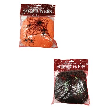 Spider Web with Spiders