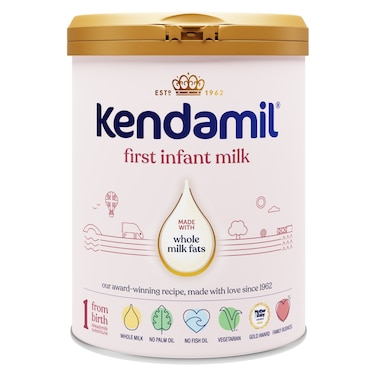 Kendamil Classic First Infant Milk Powder, Stage 1, from Birth, 800g