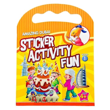 Ajooba Sticker Activity Fun Book 1