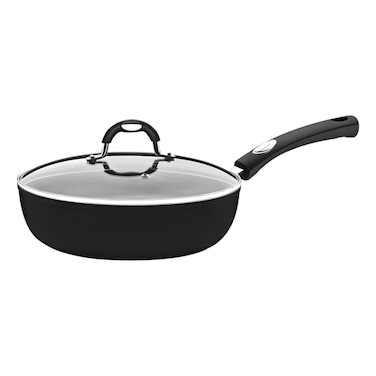 Tramontina Monaco Deep Frying Pan with Lid, 24cm