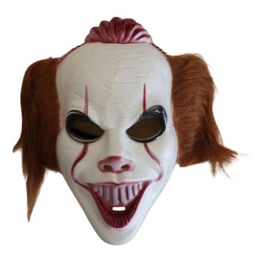 Pennywise Ghost Mask with Fur