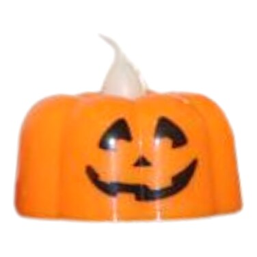 Pumpkin Head Candle