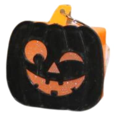 Halloween Smiling Flat Pumpkin