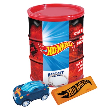 Hot Wheels K-Car with Ramp Barrel Race Set