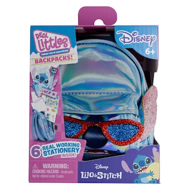 Real Littles Disney Stitch Backpacks, Assorted, 6 Years+