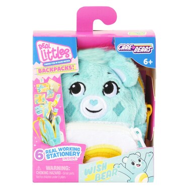 Real Littles Care Bears Backpacks, Assorted, 6 Years+