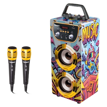 تريندإي إكس، إصدار غولدن ستار، مكبر صوت كاريوكي مع ميكروفونات