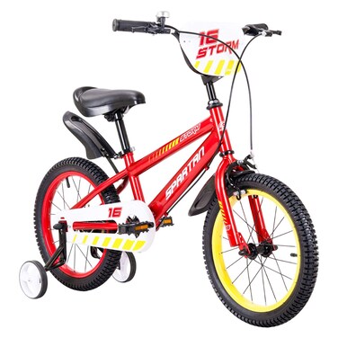 Spartan Storm Kids Bicycle, Red, 16 inch