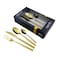 CuisineArt Sama, 16 Pcs Cutlery Set, Shiny Gold