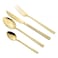 CuisineArt Sama, 16 Pcs Cutlery Set, Shiny Gold