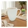 HomePro Imperial, 2 Pcs Porcelain Cup, White, 360ml