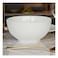 HomePro Premium, 2 Pcs Porcelain Bowl, White, 460ml