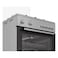 Indesit Cooker RIN6GGG2312XME, 60 cm, Cast Iron, Inox, 4 Burners