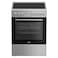 Indesit Cooker RIN6EV20205XME, 60 cm, Stainless Steel, Inox, 4 Ceramic Burners