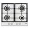 Hoover Built-in Gas Hob HGH-V64G-SBI, 60 cm, Cast Iron, Black, 4 Burners
