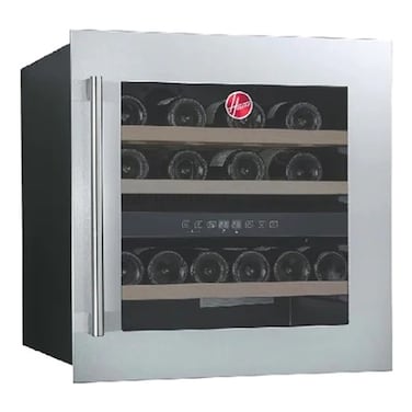Hoover Built-in Wine Cooler HWC-A36-SBI, Silver, 85 L, 36 Bottle