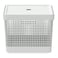 Grid Basket with Lid, White, 20 L