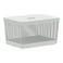 Grid Basket with Lid, White, 20 L