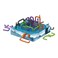 Blue Orange Games Block Ness Board Game