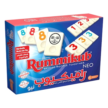 Rummikub Neo Tile Game, Arabic/English