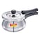 Prestige Stainless Steel Deluxe Alpha Svachh Baby Handle Pressure Cooker, Silver, 2L