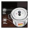 Prestige Stainless Steel Deluxe Alpha Svachh Pressure Cooker, Silver, 4L