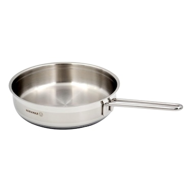 Korkmaz Alfa, Stainless Steel Frypan, Silver, 24cm