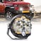 5 Inch Offroad LED Light, Waterproof IP67 Flood Driving Light Spot Flood Combo Light with Amber DRL for Car Truck Tractor 4x4 SUV ATV Boat Pack of 1