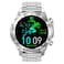 X.Cell Elite 6 Smartwatch, Bluetooth, Silver Metal