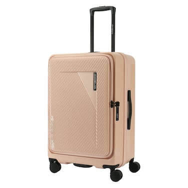 Cosmo Onyx Luggage Hard Trolley, Large, Pink, 75cm