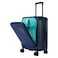 Cosmo Onyx Luggage Hard Trolley, Cabin, Blue, 50cm