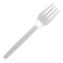 Falcon, 50 Pcs Plastic Fork, Clear