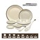 Dinewell, Melamine 30 Pcs Deluxe Dinner Set, Assorted