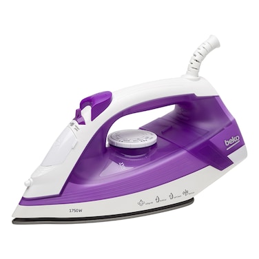 Beko Steam Iron SIM3617, 1750 W, 220 ml, Yellow, Vertical Steam