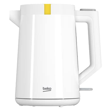 Beko Electric Kettle WKM4215, 2200 W, 1.7 L, White, Plastic, Heat Storage Function