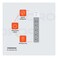 Porodo 4 AC Socket, 2 USB-A, 4 USB-C Power Strip, White, 3m