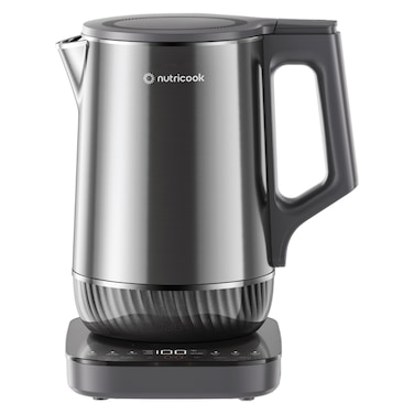 Nutricook Electric Kettle WKM4215, 1800 W, 1.7 L, Silver, Stainless Steel, Patented 3D Boil Technology