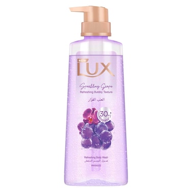 Lux Refreshing Body Wash,  Sparkling Grape, 400ml