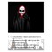 Halloween Skull Mask with Scarf, 22cm