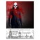 Halloween Skull Mask with Scarf, 22cm