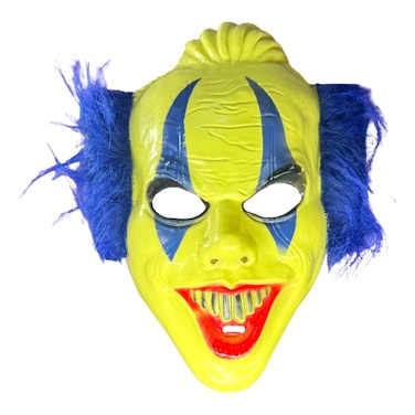 Halloween Clown Mask, 21cm