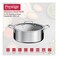 Prestige Infinity, Stainless Steel Casserole with Lid, Silver, 3 Ply, 24cm, PR81192