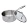 Prestige Infinity, Stainless Steel Saucepan with Lid, 3 Ply, 18cm, Silver, PR81187