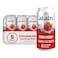 Al Ain 0 Calories Sugar Strawberry Sparkling Water Can, 250ml Pack of 6