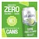 Al Ain 0 Calories Sugar Lime Sparkling Water Can, 250ml Pack of 6