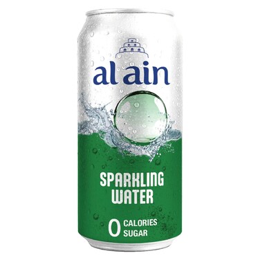 Al Ain 0 Calories Sugar Sparkling Water Can, 250ml